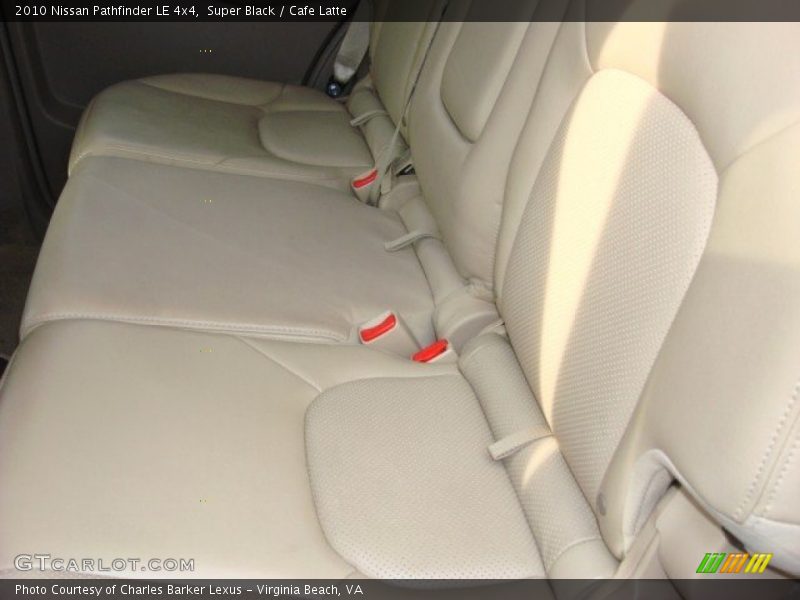 Super Black / Cafe Latte 2010 Nissan Pathfinder LE 4x4