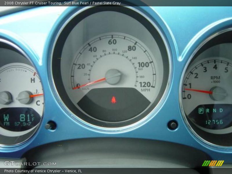 Surf Blue Pearl / Pastel Slate Gray 2008 Chrysler PT Cruiser Touring