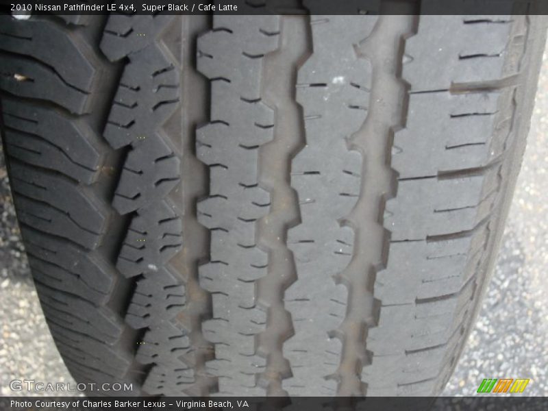 Super Black / Cafe Latte 2010 Nissan Pathfinder LE 4x4