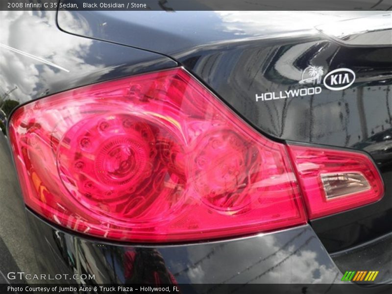 Black Obsidian / Stone 2008 Infiniti G 35 Sedan