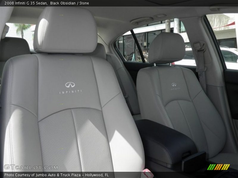 Black Obsidian / Stone 2008 Infiniti G 35 Sedan