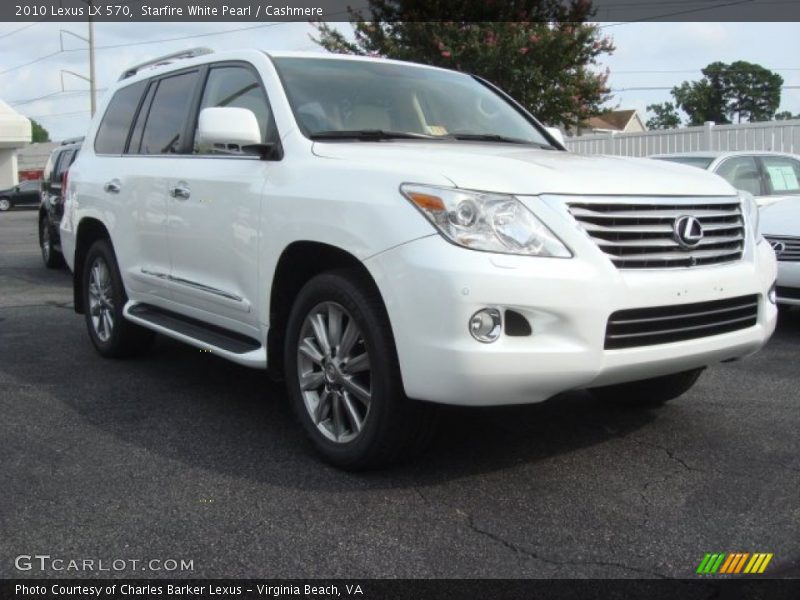 Starfire White Pearl / Cashmere 2010 Lexus LX 570