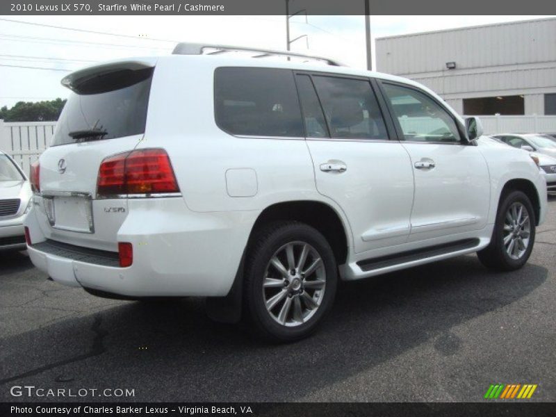Starfire White Pearl / Cashmere 2010 Lexus LX 570