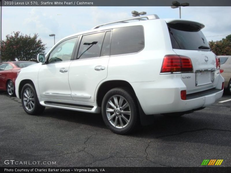 Starfire White Pearl / Cashmere 2010 Lexus LX 570