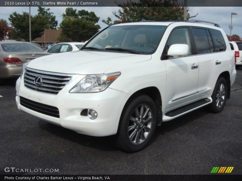 Starfire White Pearl / Cashmere 2010 Lexus LX 570