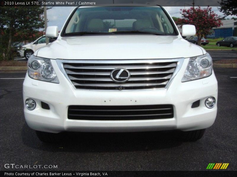 Starfire White Pearl / Cashmere 2010 Lexus LX 570