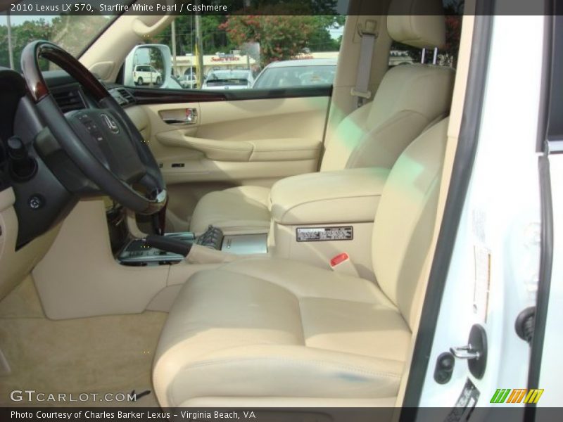 Starfire White Pearl / Cashmere 2010 Lexus LX 570