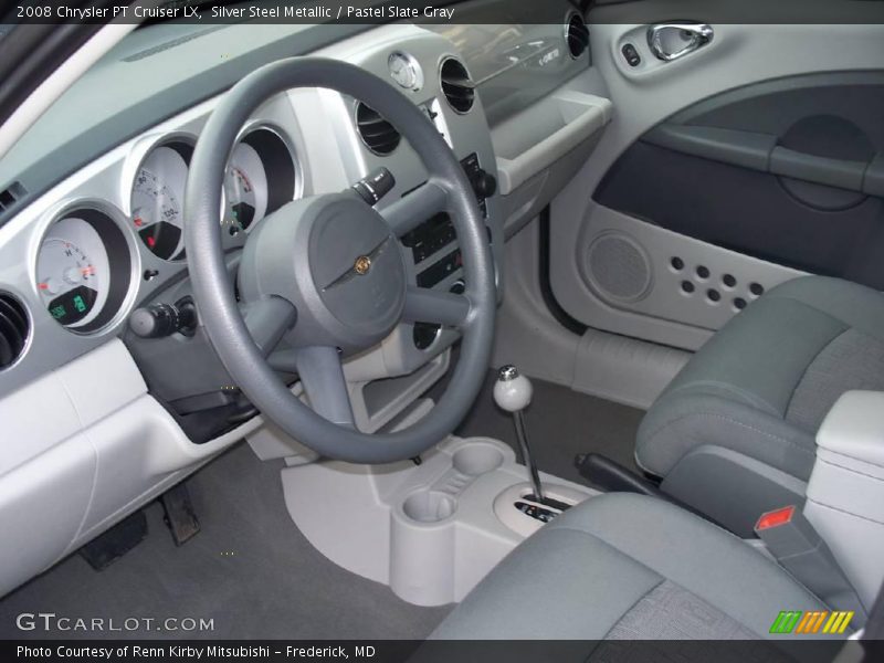 Silver Steel Metallic / Pastel Slate Gray 2008 Chrysler PT Cruiser LX