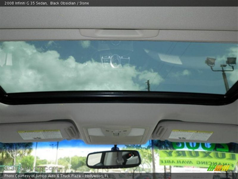 Black Obsidian / Stone 2008 Infiniti G 35 Sedan