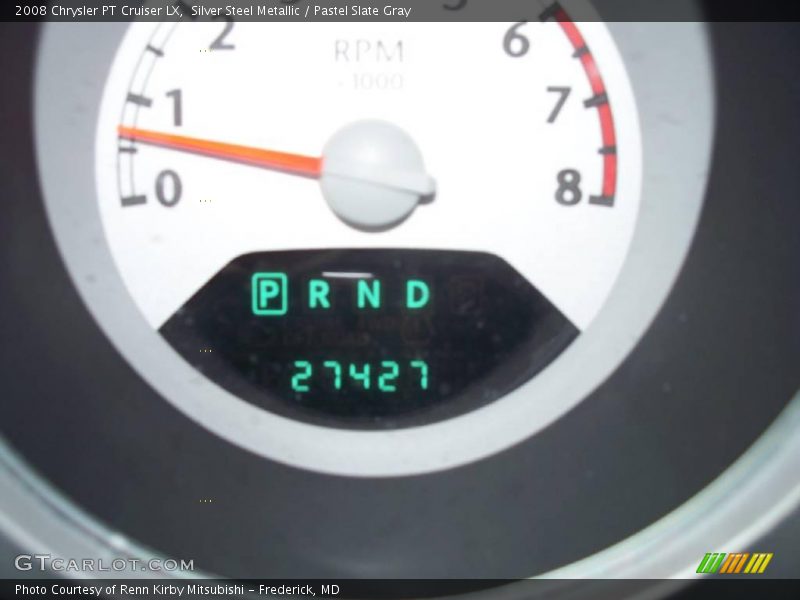 Silver Steel Metallic / Pastel Slate Gray 2008 Chrysler PT Cruiser LX