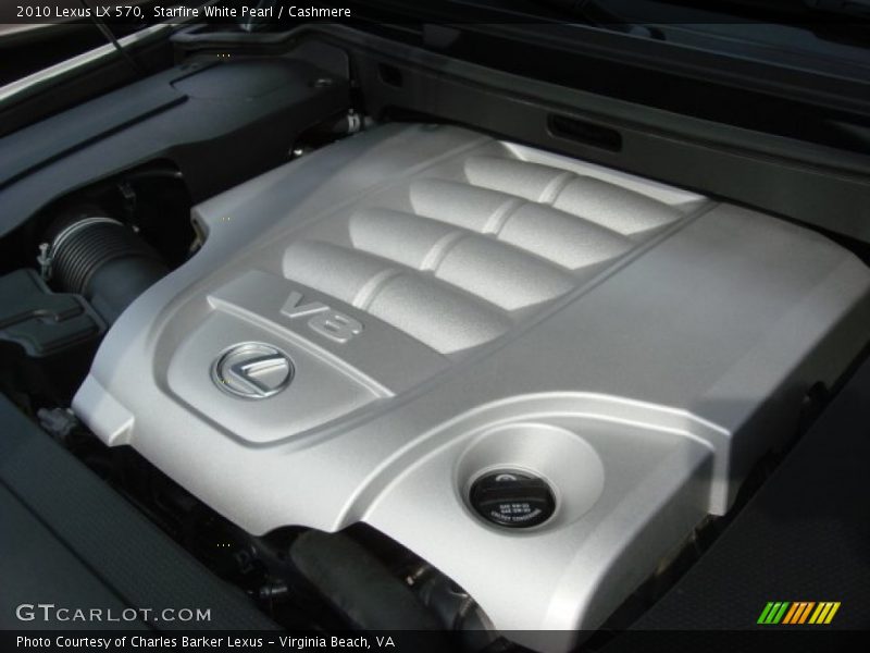 Starfire White Pearl / Cashmere 2010 Lexus LX 570