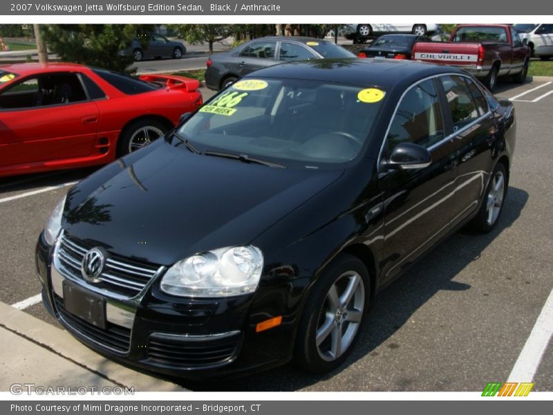 Black / Anthracite 2007 Volkswagen Jetta Wolfsburg Edition Sedan
