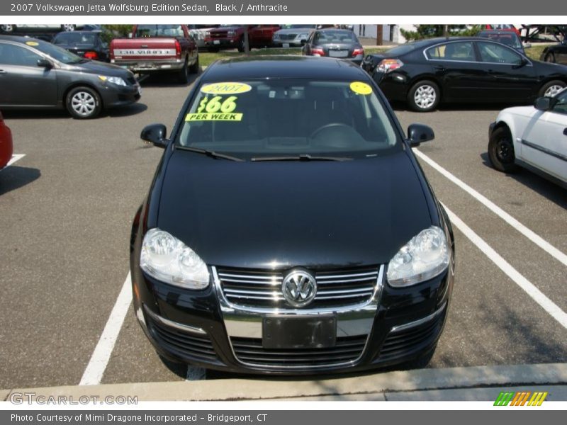 Black / Anthracite 2007 Volkswagen Jetta Wolfsburg Edition Sedan