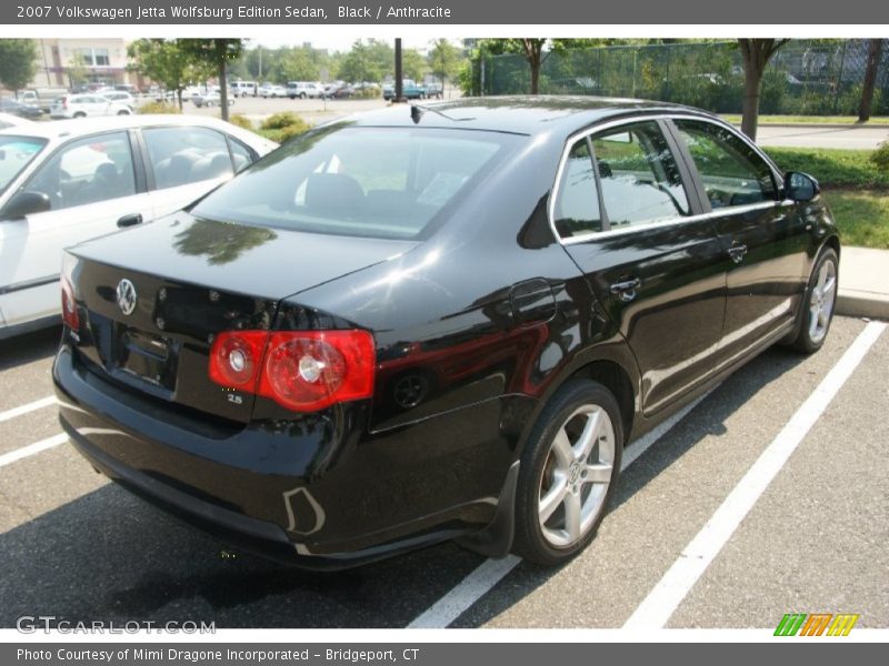 Black / Anthracite 2007 Volkswagen Jetta Wolfsburg Edition Sedan