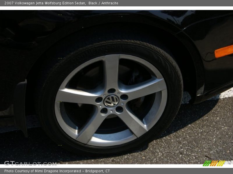 Black / Anthracite 2007 Volkswagen Jetta Wolfsburg Edition Sedan