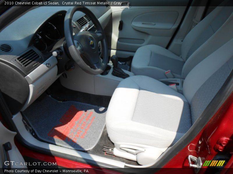 Crystal Red Tintcoat Metallic / Gray 2010 Chevrolet Cobalt LS Sedan