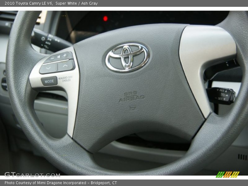 Super White / Ash Gray 2010 Toyota Camry LE V6