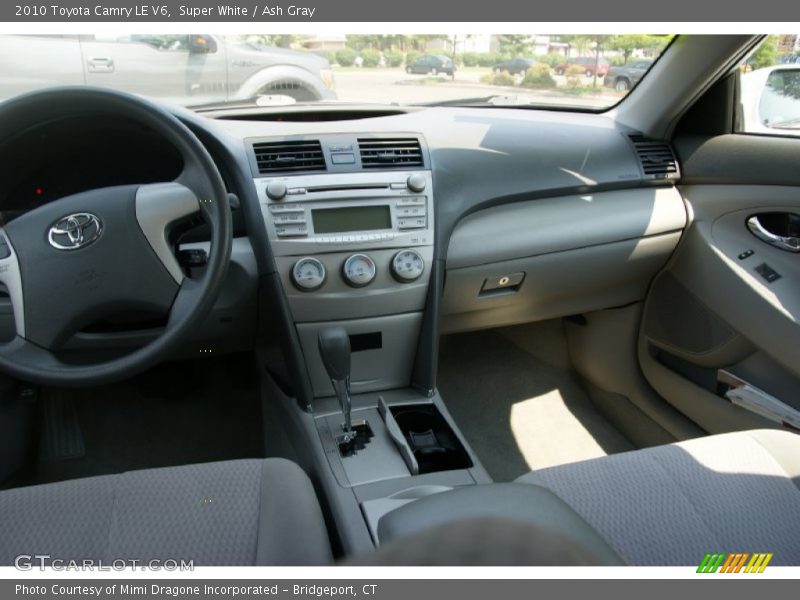 Super White / Ash Gray 2010 Toyota Camry LE V6