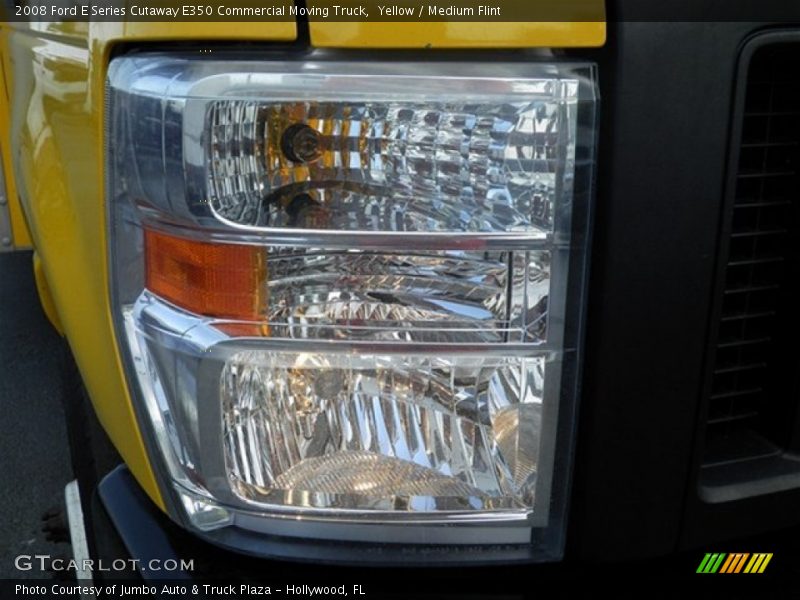 Yellow / Medium Flint 2008 Ford E Series Cutaway E350 Commercial Moving Truck
