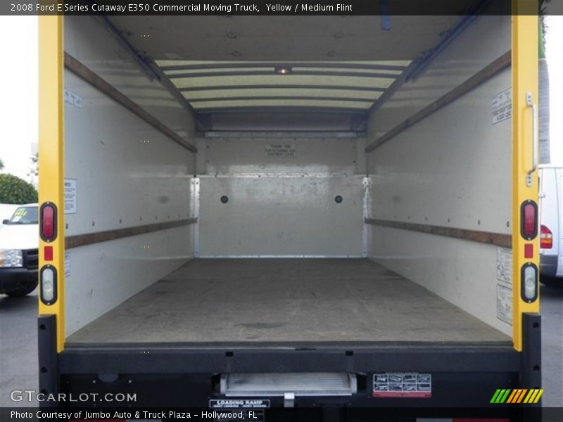 Yellow / Medium Flint 2008 Ford E Series Cutaway E350 Commercial Moving Truck