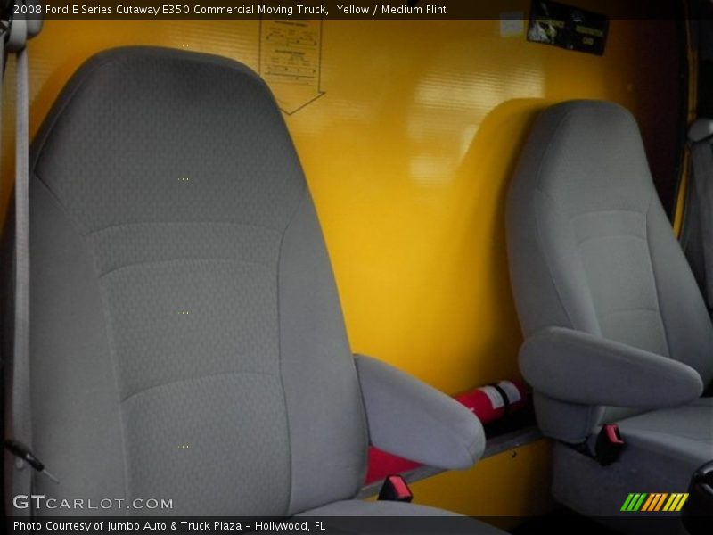 Yellow / Medium Flint 2008 Ford E Series Cutaway E350 Commercial Moving Truck