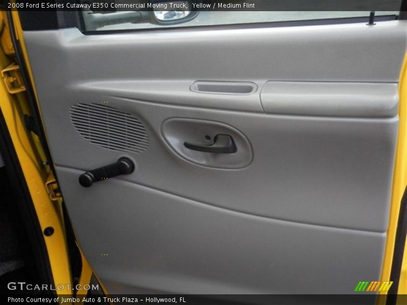 Yellow / Medium Flint 2008 Ford E Series Cutaway E350 Commercial Moving Truck