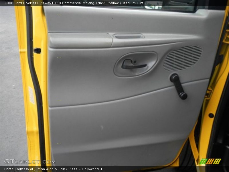 Yellow / Medium Flint 2008 Ford E Series Cutaway E350 Commercial Moving Truck
