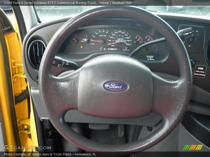 Yellow / Medium Flint 2008 Ford E Series Cutaway E350 Commercial Moving Truck