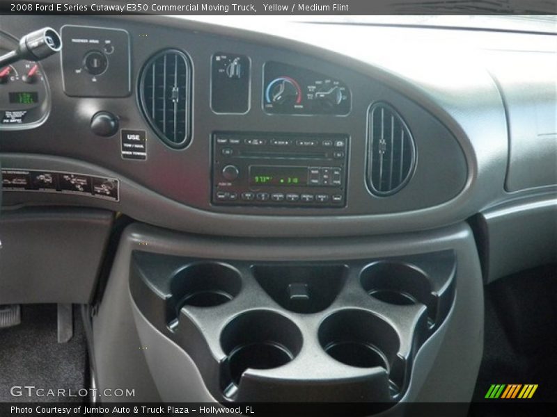 Yellow / Medium Flint 2008 Ford E Series Cutaway E350 Commercial Moving Truck