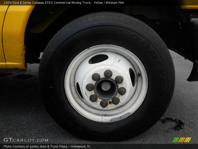 Yellow / Medium Flint 2008 Ford E Series Cutaway E350 Commercial Moving Truck