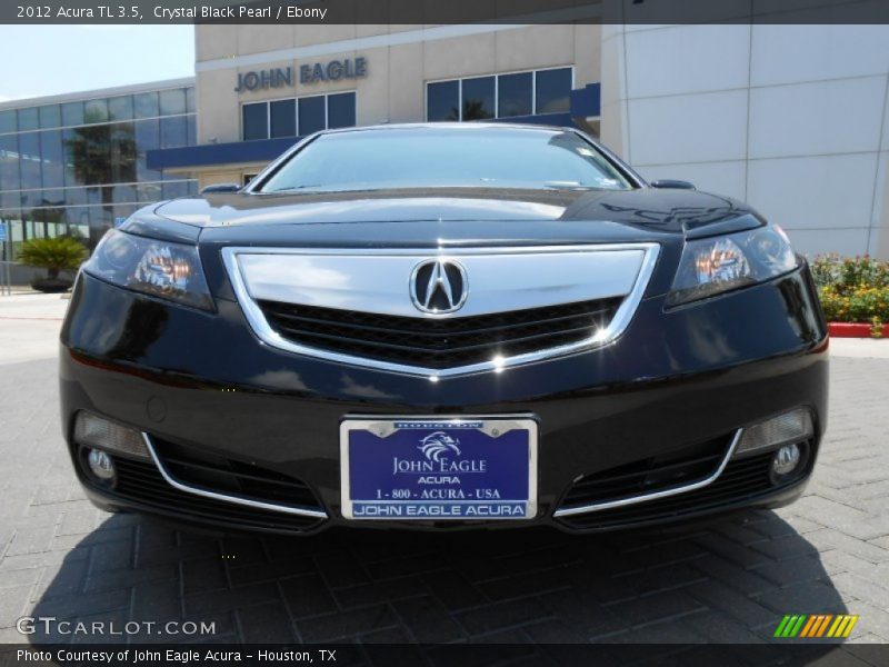 Crystal Black Pearl / Ebony 2012 Acura TL 3.5