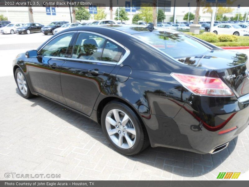Crystal Black Pearl / Ebony 2012 Acura TL 3.5