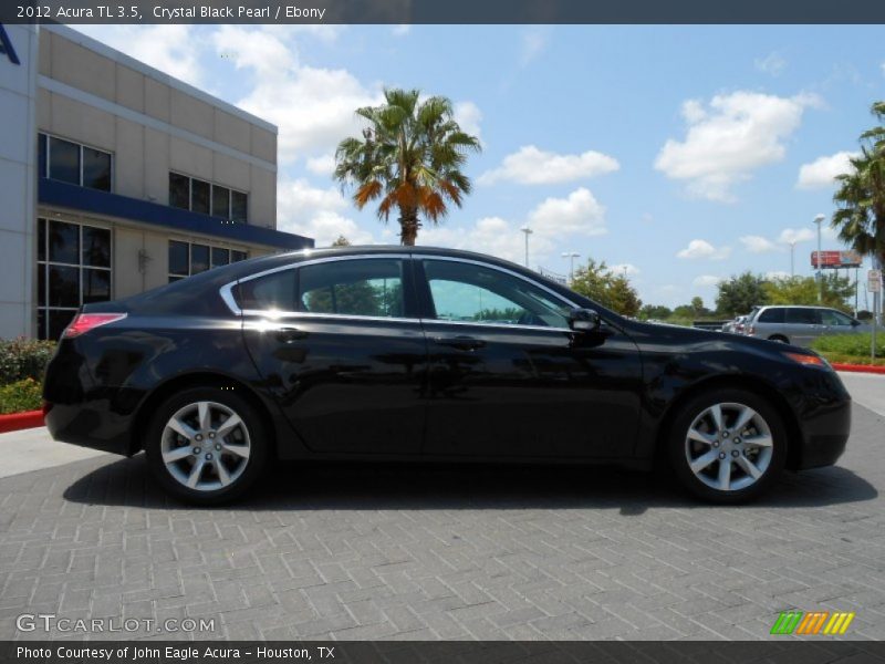 Crystal Black Pearl / Ebony 2012 Acura TL 3.5