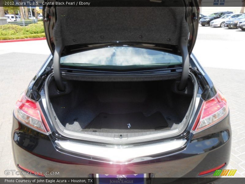 Crystal Black Pearl / Ebony 2012 Acura TL 3.5