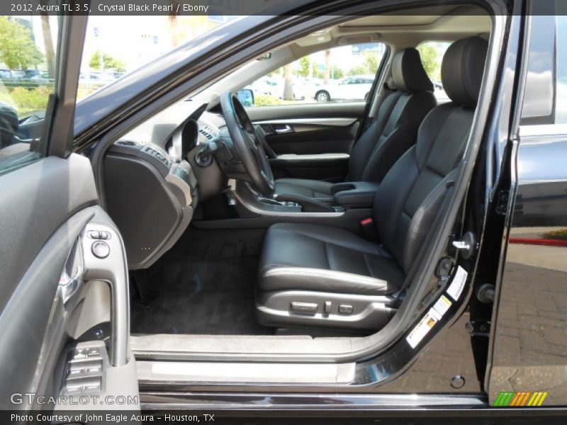 Crystal Black Pearl / Ebony 2012 Acura TL 3.5