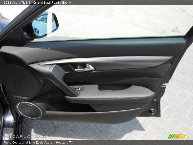 Crystal Black Pearl / Ebony 2012 Acura TL 3.5