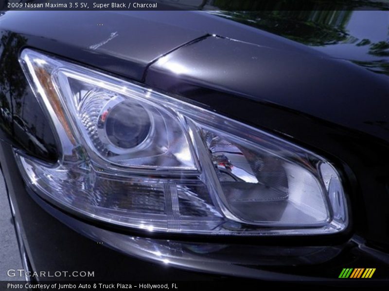 Super Black / Charcoal 2009 Nissan Maxima 3.5 SV