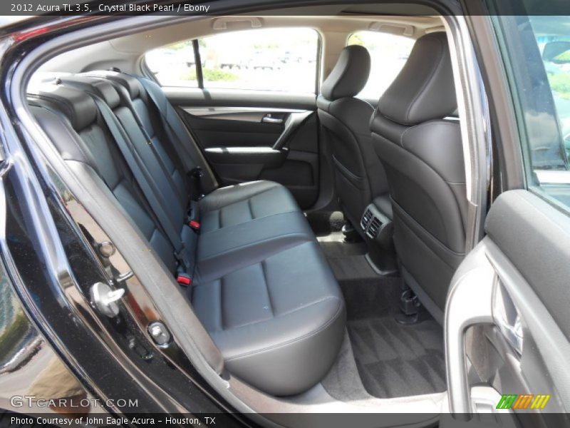 Crystal Black Pearl / Ebony 2012 Acura TL 3.5