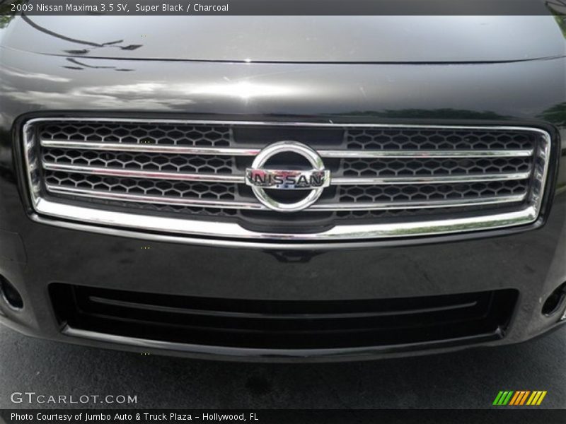 Super Black / Charcoal 2009 Nissan Maxima 3.5 SV