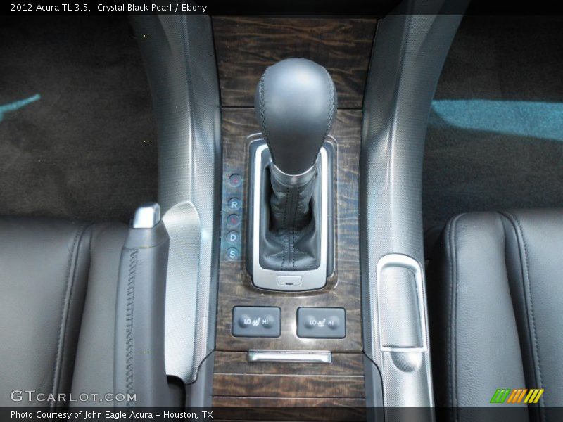 Crystal Black Pearl / Ebony 2012 Acura TL 3.5