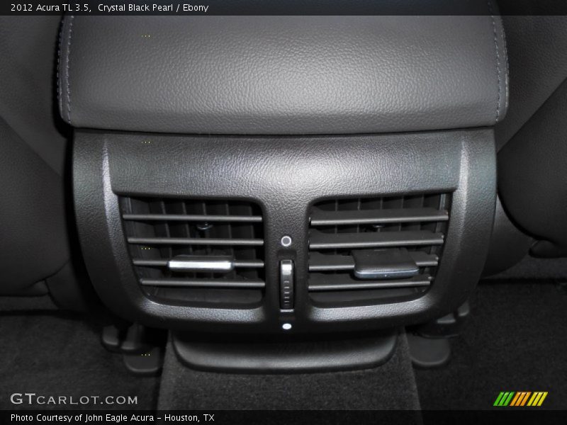 Crystal Black Pearl / Ebony 2012 Acura TL 3.5
