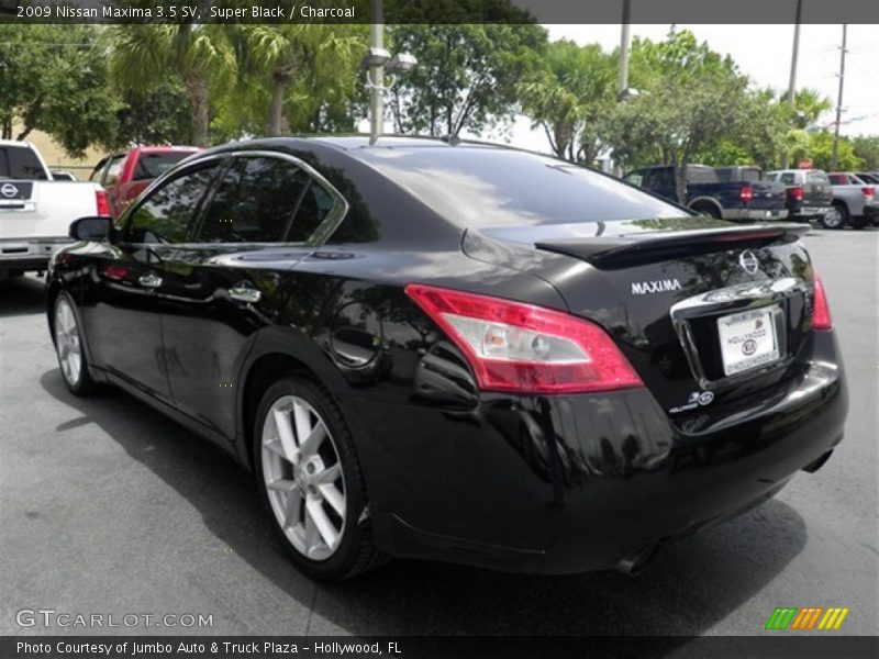 Super Black / Charcoal 2009 Nissan Maxima 3.5 SV