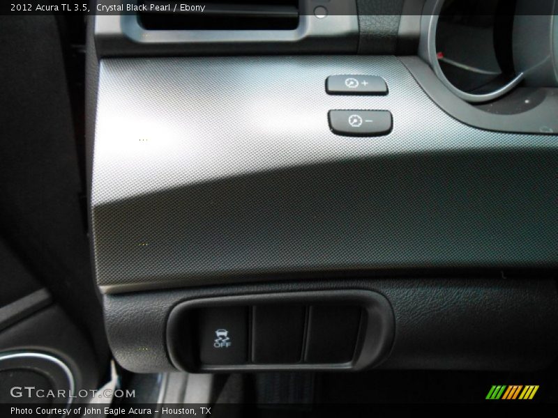 Crystal Black Pearl / Ebony 2012 Acura TL 3.5