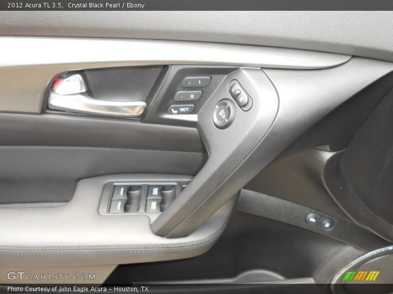 Crystal Black Pearl / Ebony 2012 Acura TL 3.5
