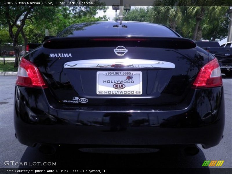 Super Black / Charcoal 2009 Nissan Maxima 3.5 SV