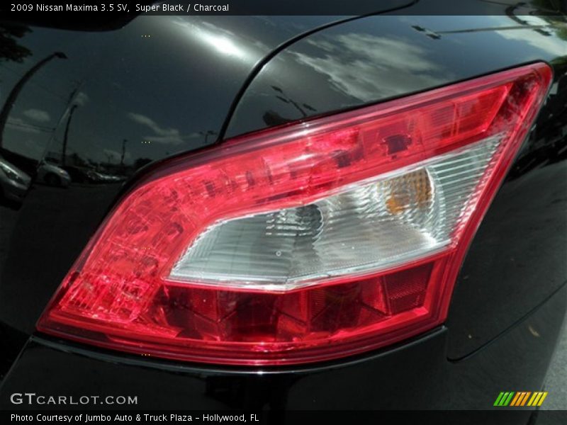 Super Black / Charcoal 2009 Nissan Maxima 3.5 SV