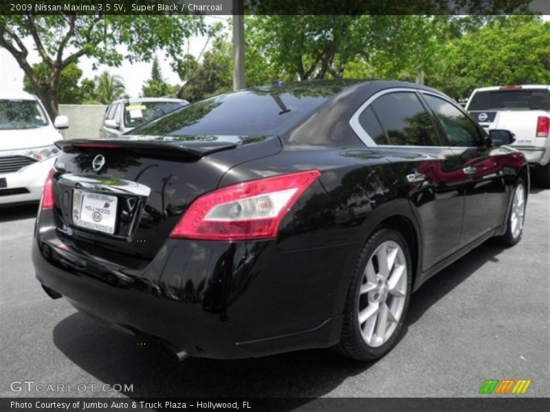 Super Black / Charcoal 2009 Nissan Maxima 3.5 SV