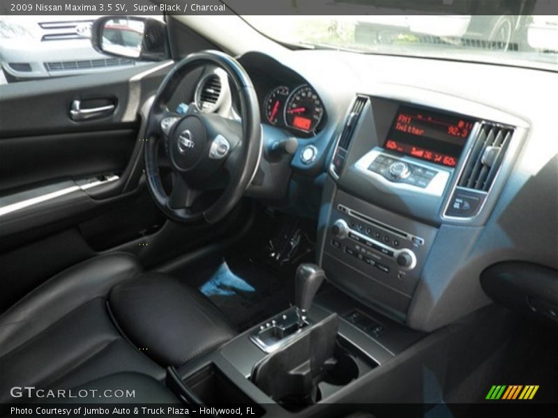Super Black / Charcoal 2009 Nissan Maxima 3.5 SV