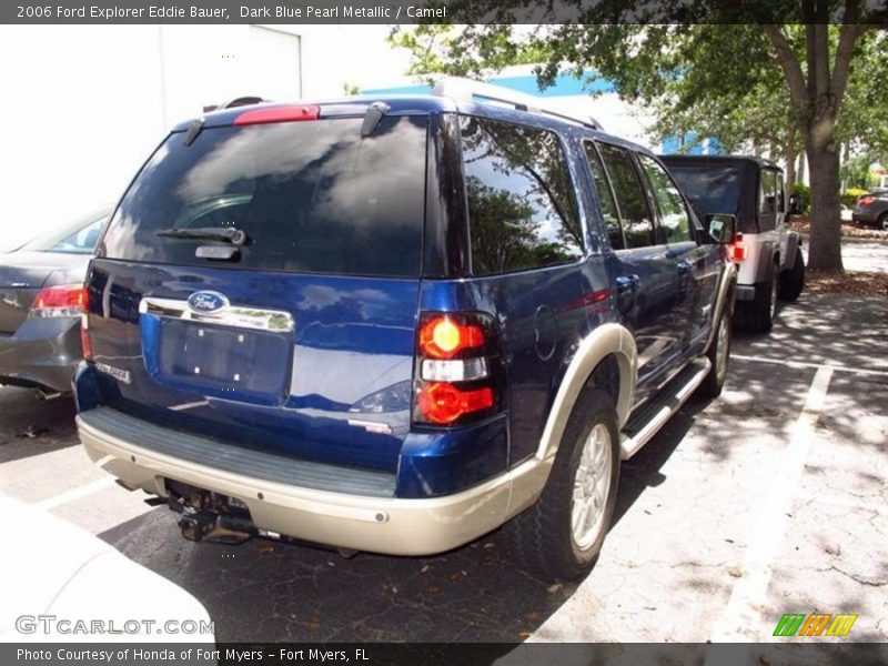 Dark Blue Pearl Metallic / Camel 2006 Ford Explorer Eddie Bauer