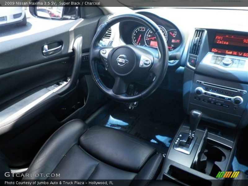 Super Black / Charcoal 2009 Nissan Maxima 3.5 SV